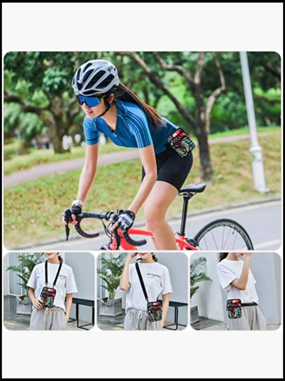 Multifunction Phone Waist Bag Crossbody Purse Travel Essentials Unisex Hipster